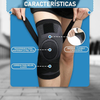 Rodilleras ortopédicas® ajustables Con Bandas - Efecto 3 en 1